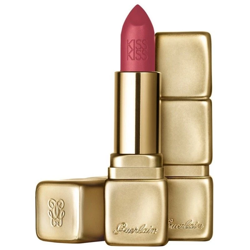 Guerlain KissKiss Matte M375 Flaming Rose Rossetto Rossetto Mat Idratante E Rimpolpante 1 Guerlain KissKiss Matte M375 Flaming Rose Rossetto Rossetto Mat Idratante E Rimpolpante