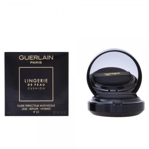 Guerlain Lingerie De Peau Cushion Cream Foundation N. 02N Clair Fondotinta In Crema 1 Guerlain Lingerie De Peau Cushion Cream Foundation N. 02N Clair Fondotinta In Crema