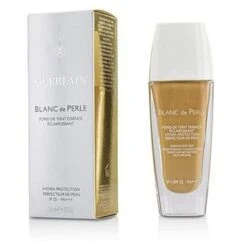 Guerlain Blanc De Perle Essence Infused SPF25 Natural Fondotinta Liquido